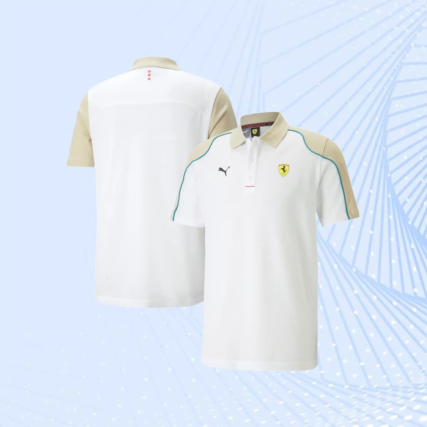 Scuderia Ferrari Race Polo by Puma - White