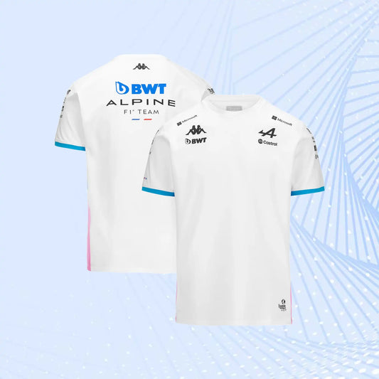 New 2024 F1 Team Alpine F1 Team T-Shirt - White