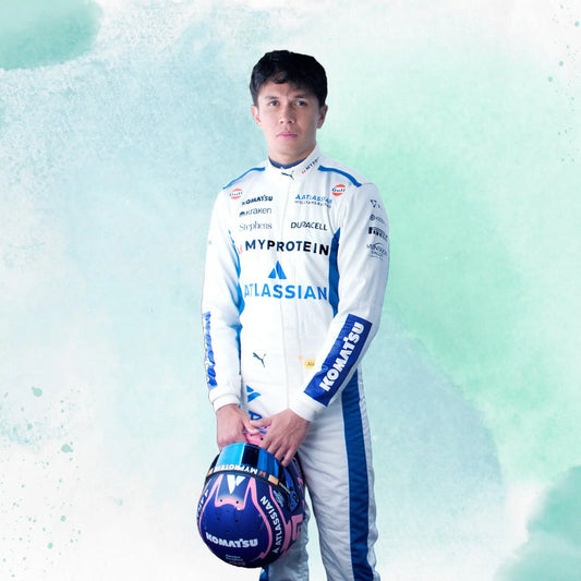 New 2025 Alexander Albon F1 Team Williams Racing Replica Racing Suit