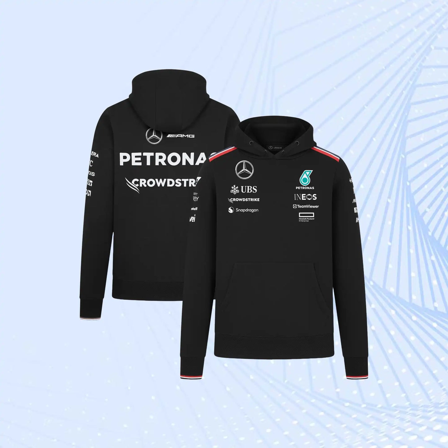 New 2024 Mercedes AMG Petronas F1 Team Hoodie