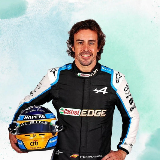 Fernando Alonso 2021 Replica Racing Suit F1 Team Alpine