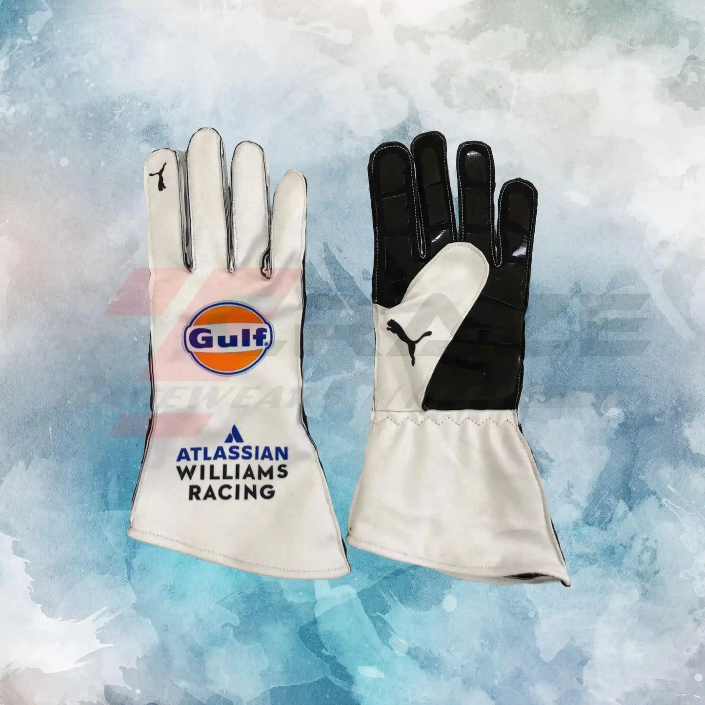 2025 Williams Racing Gloves / New Williams Racing Replica Race Gloves