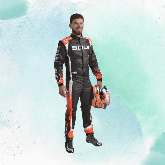 New 2022 Sodi Kart OMP Go Kart Replica Racing Suit Sublimation Printed