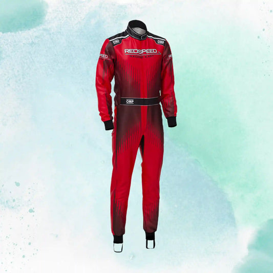 2021 RedSpeed Kart Suit OMP Overall Replica Karting Suit