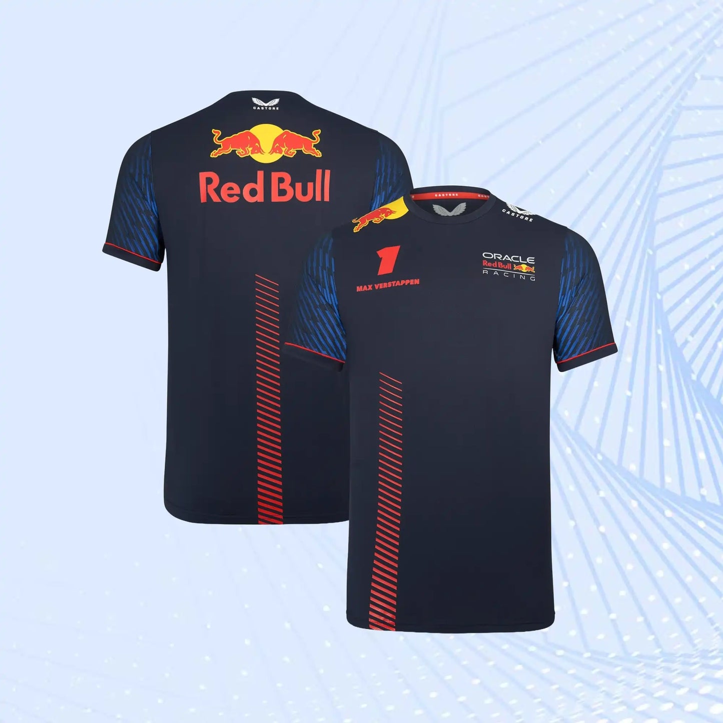 2023 F1 Team Max Verstappen Oracle Red Bull Racing Driver T-Shirt