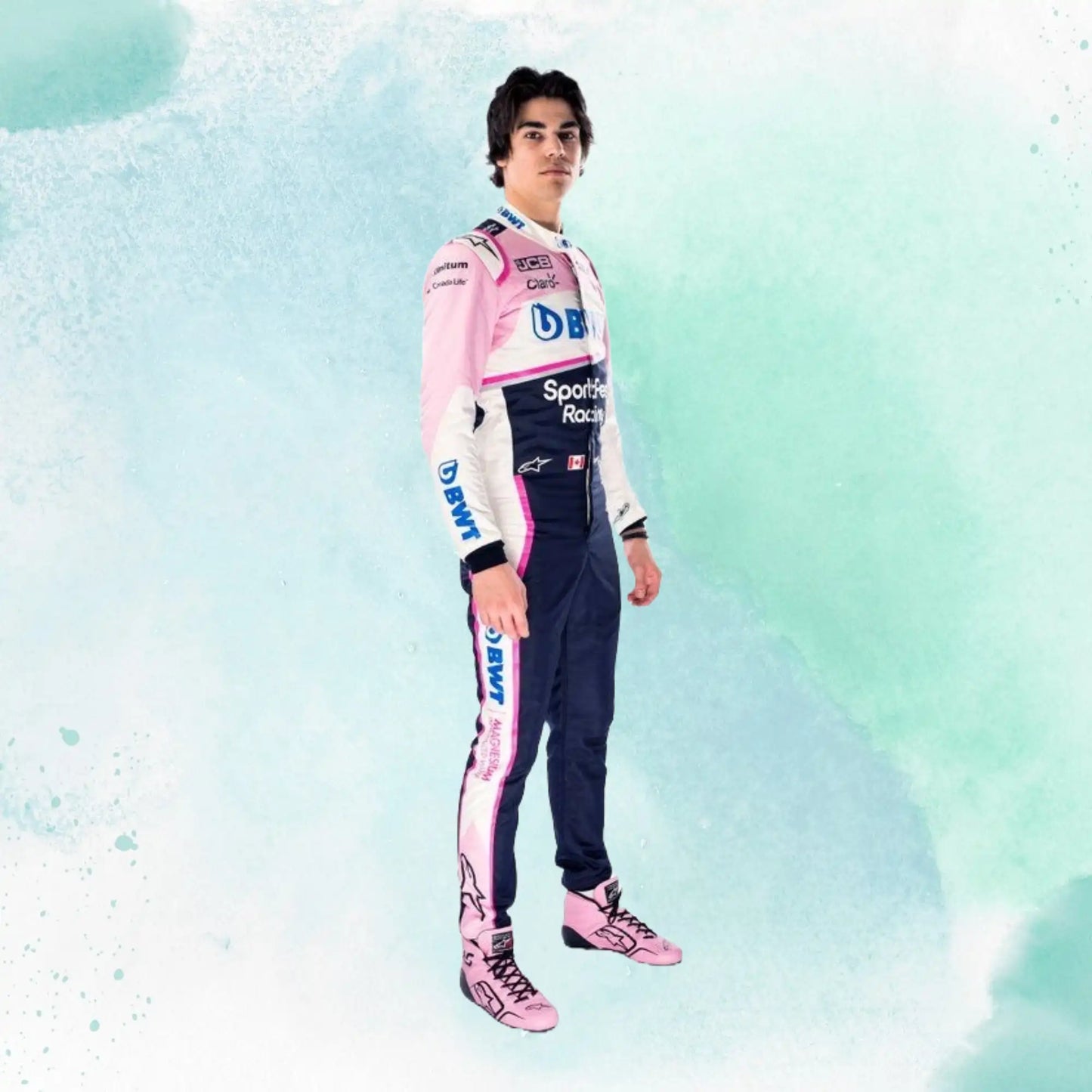 2019 Lance Stroll BWT F1 Team Alpine Replica Racing Suit