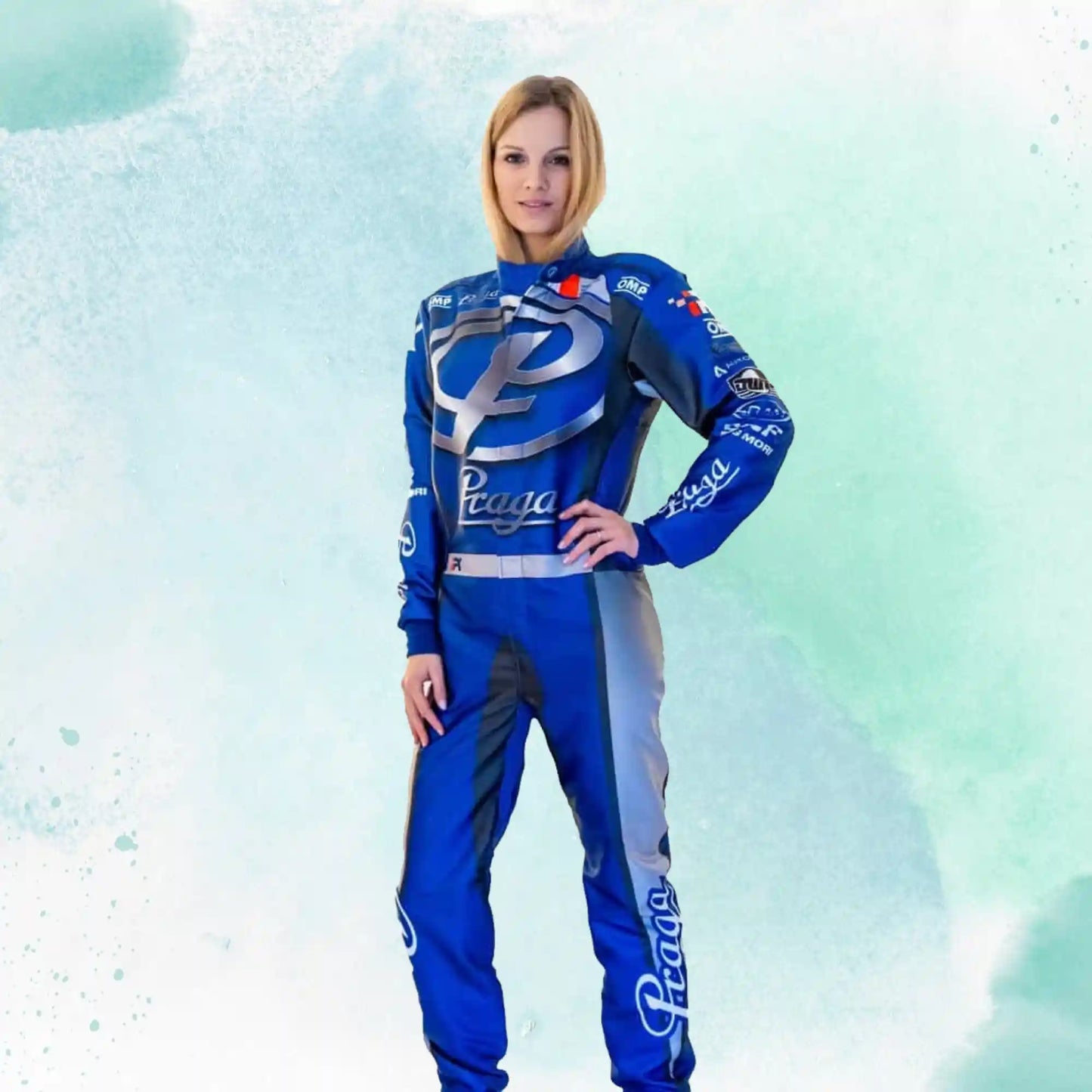 2020 Praga Go Kart Replica Racing Suit Sublimation Printed