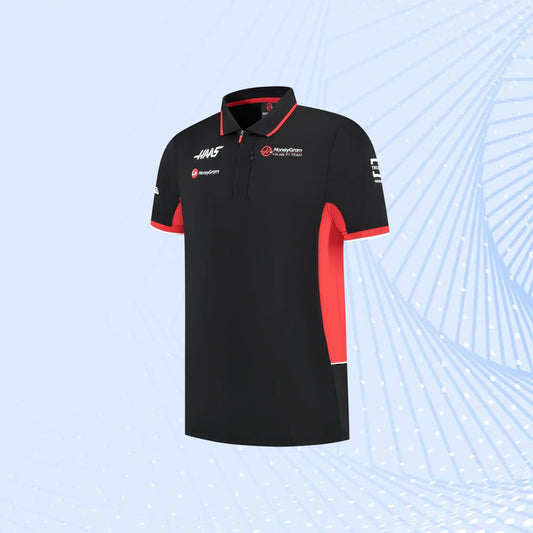 New 2024 Haas F1 Team Driver Polo Shirt