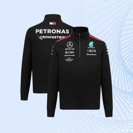 2023 Mercedes AMG Petronas Formula 1 Team 1/4 Zip Sweat