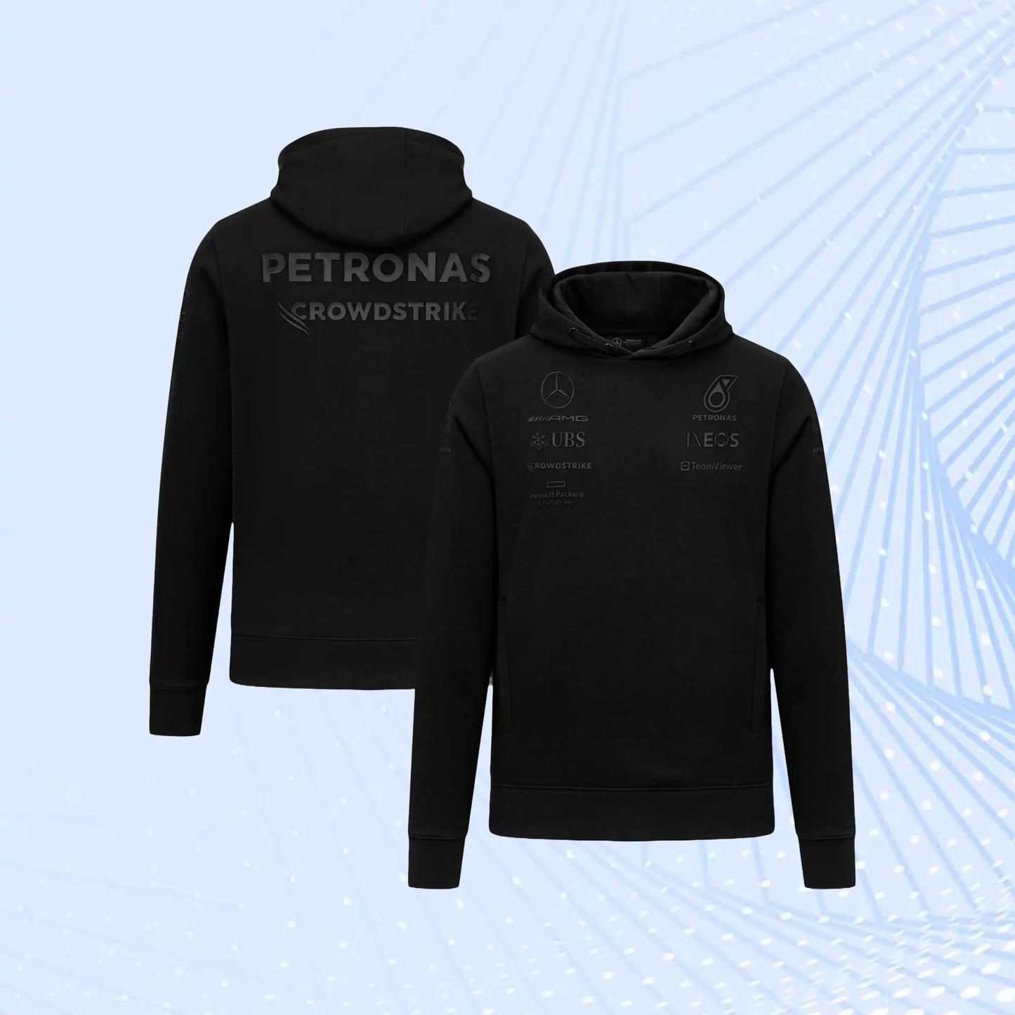 2023 F1 Mercedes AMG Petronas Formula One Team Stealth Hoodie