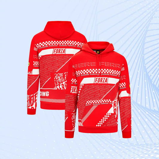 Scuderia Ferrari Puma Graphic Hoodie - Red