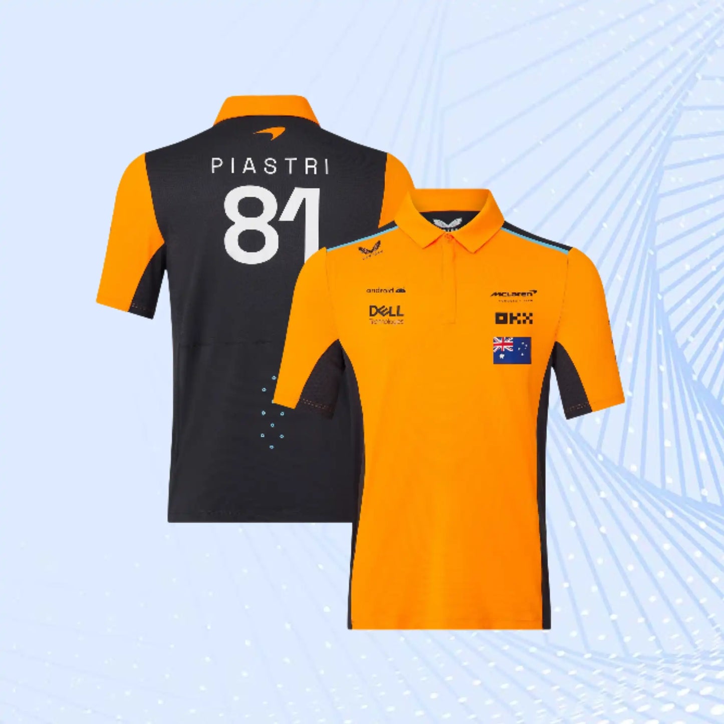 Oscar Piastri McLaren 2023 F1 Team Driver Polo