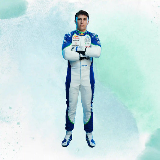 New 2025 Isack Hadjar Visa Cash App RB Formula One Team Replica Racing Suit