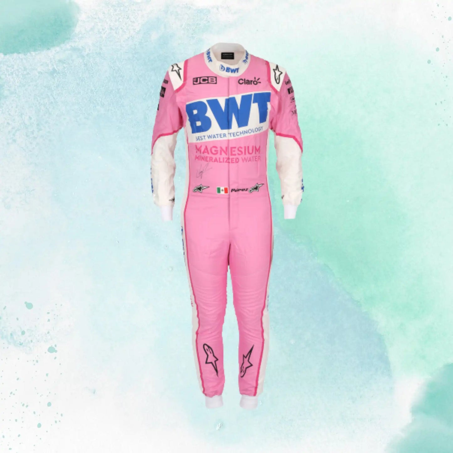 Sergio Perez 2020 BWT Racing F1 Team Race Suit Replica