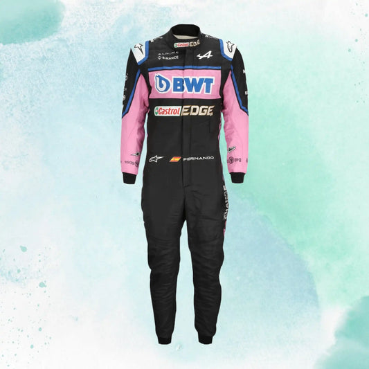 Fernando Alonso 2022 BWT Italian GP Replica Racing Suit F1 Team Alpine