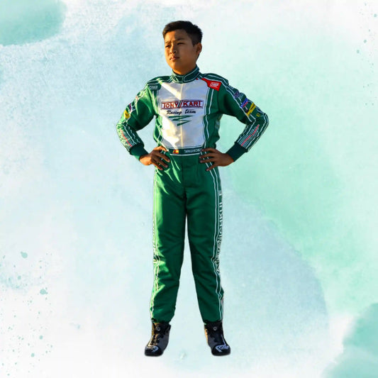 2022 Tony Kart Sublimation Printed Overall Go Kart Driver Replica Racing Suit