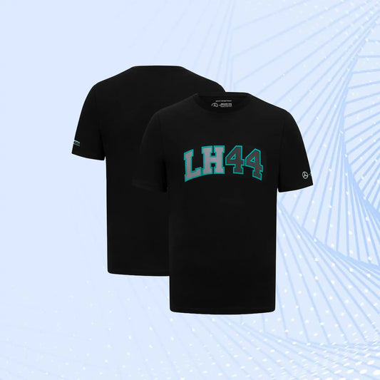 F1 Lewis Hamilton 44 Mercedes AMG Petronas T-Shirt - Black