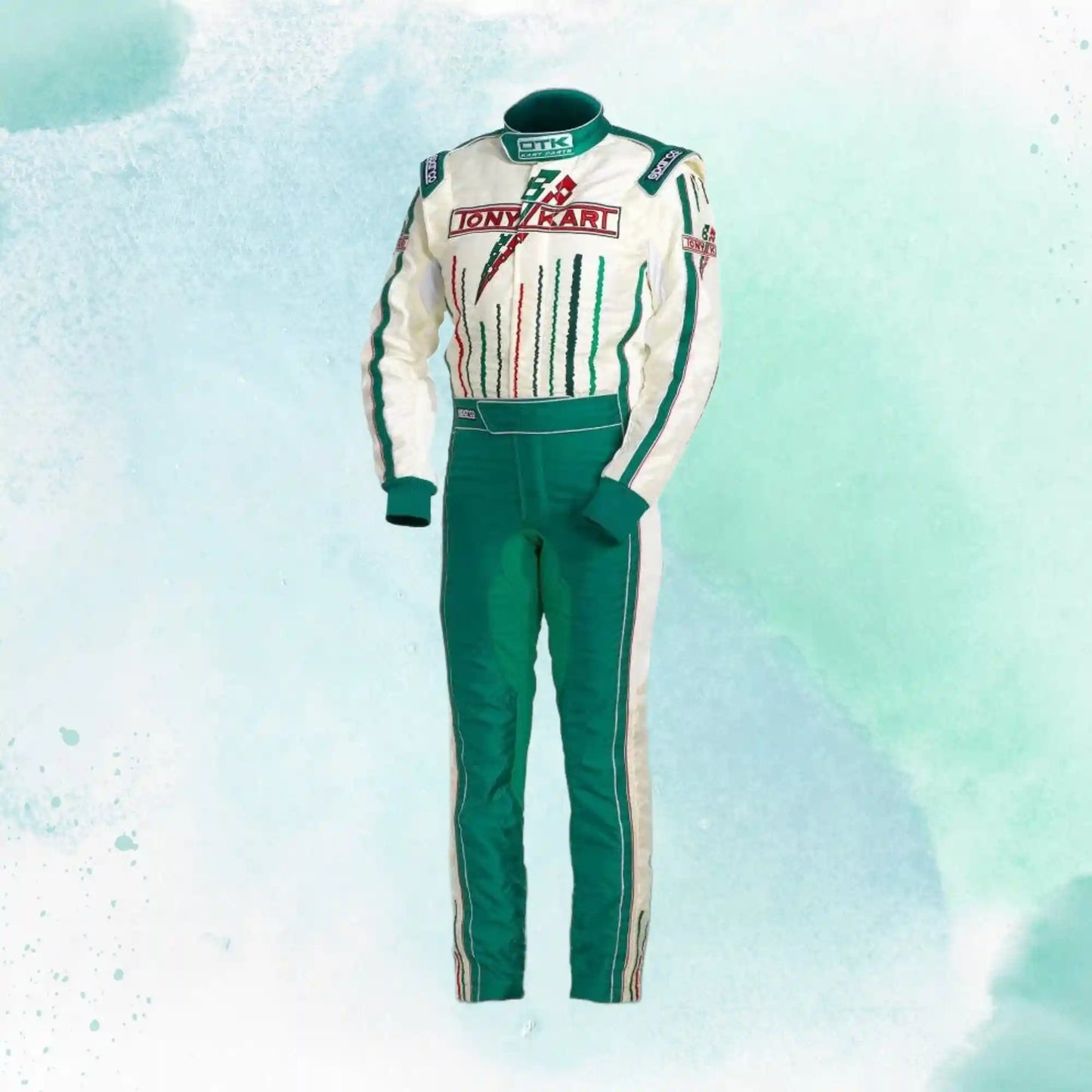 Tony Kart Sublimation Printed Overall Go Kart Driver Replica Racing Suit