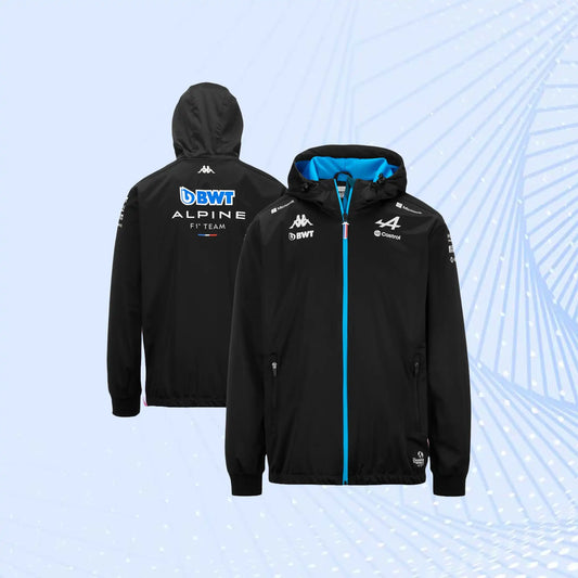 New 2024 F1 Team BWT Alpine Rain Jacket