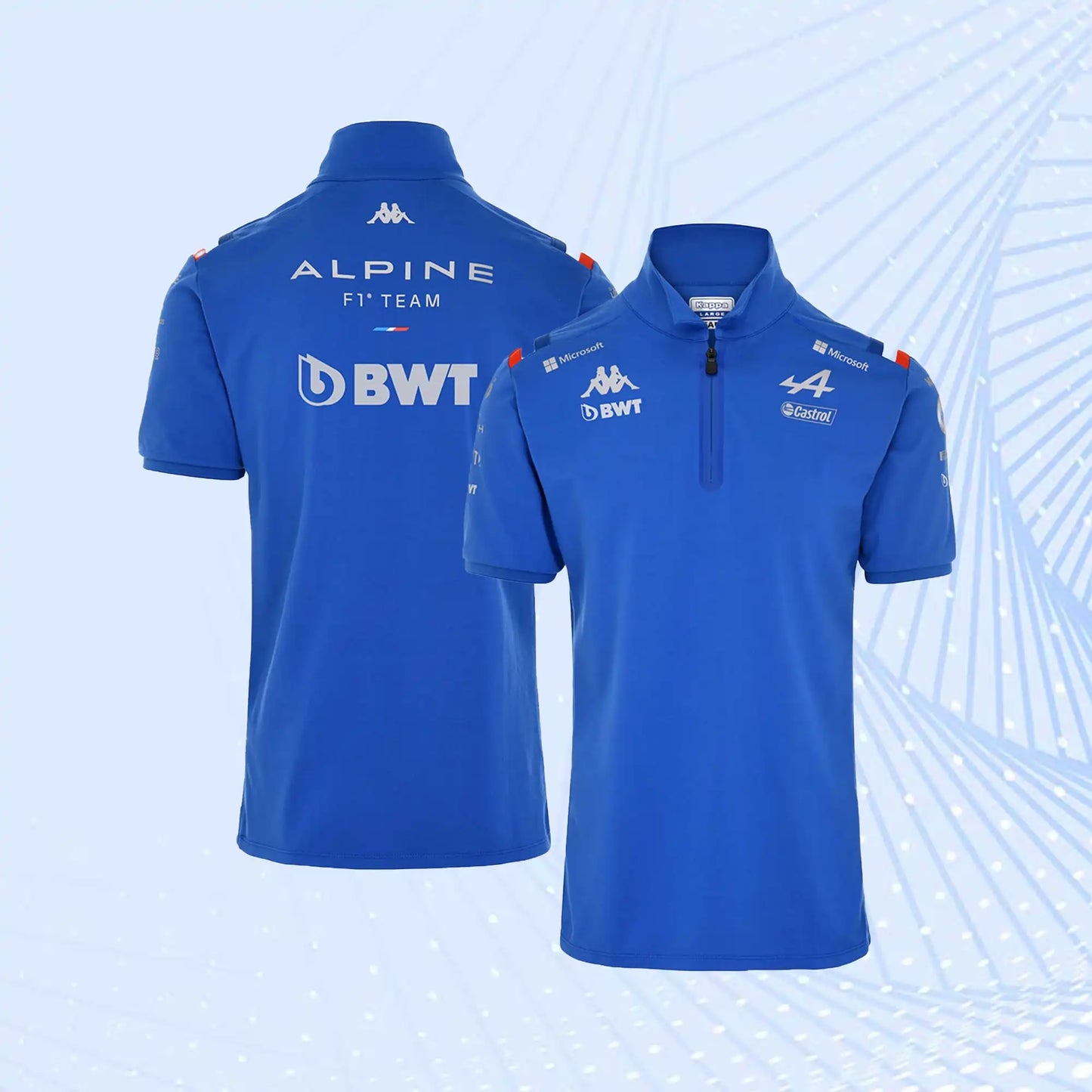 BWT Alpine F1 Team 2022 Polo Shirt - Blue