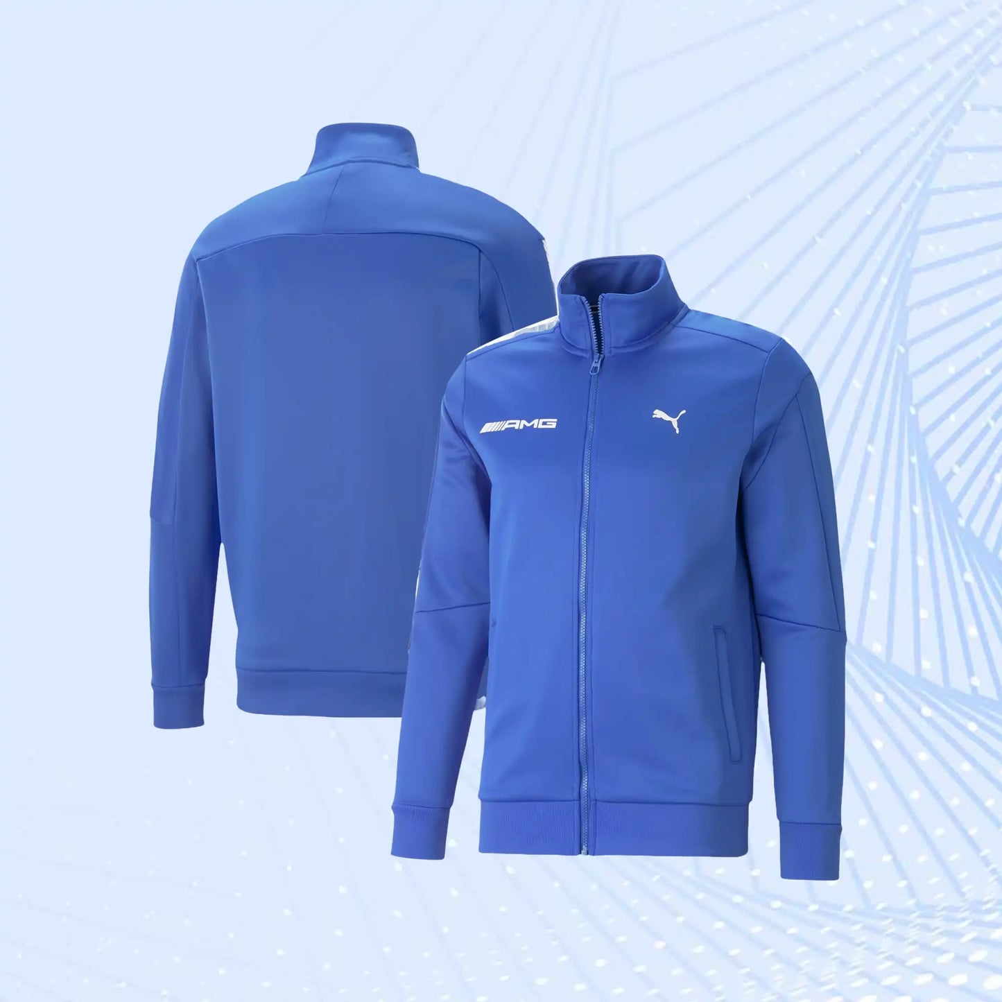 Mercedes AMG Petronas F1 Team MT7 Track Jacket by Puma