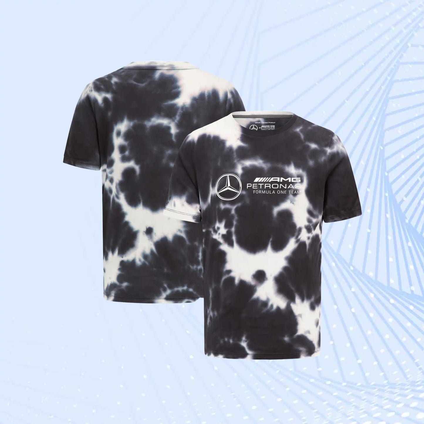Formula 1 Mercedes AMG Petronas F1 Tie Dye T-Shirt