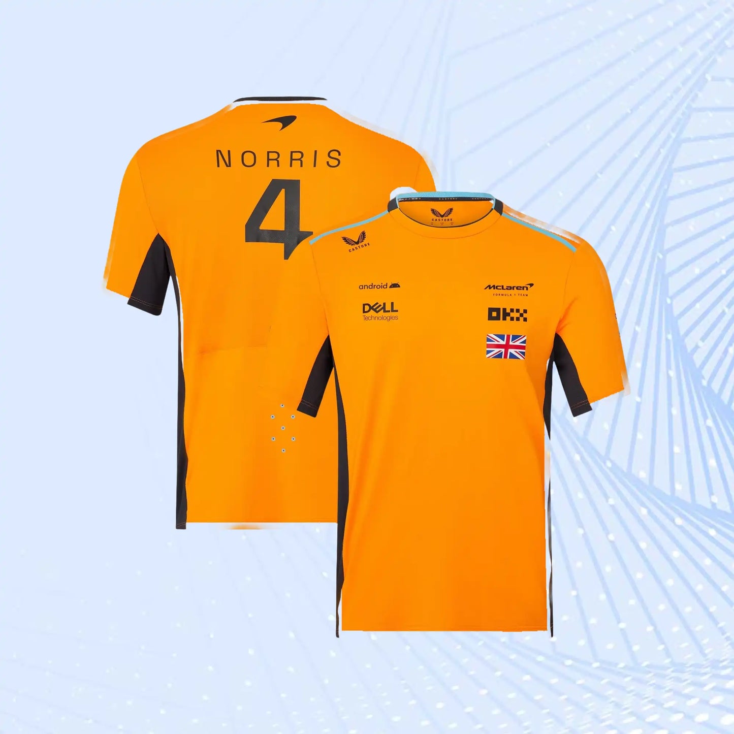 Lando Norris 2023 McLaren F1 Team Set Up T-Shirt