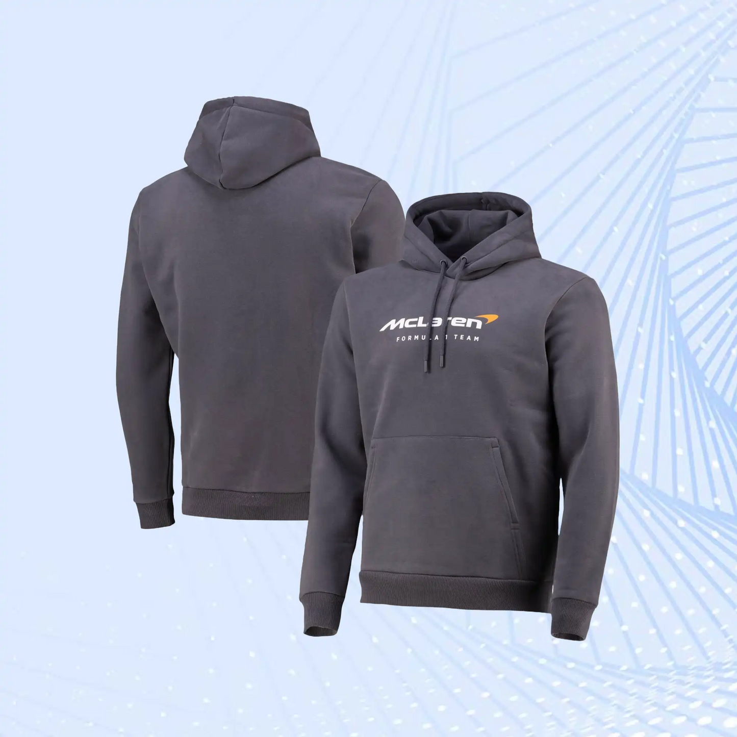 McLaren Essential Logo Hoodie - Grey