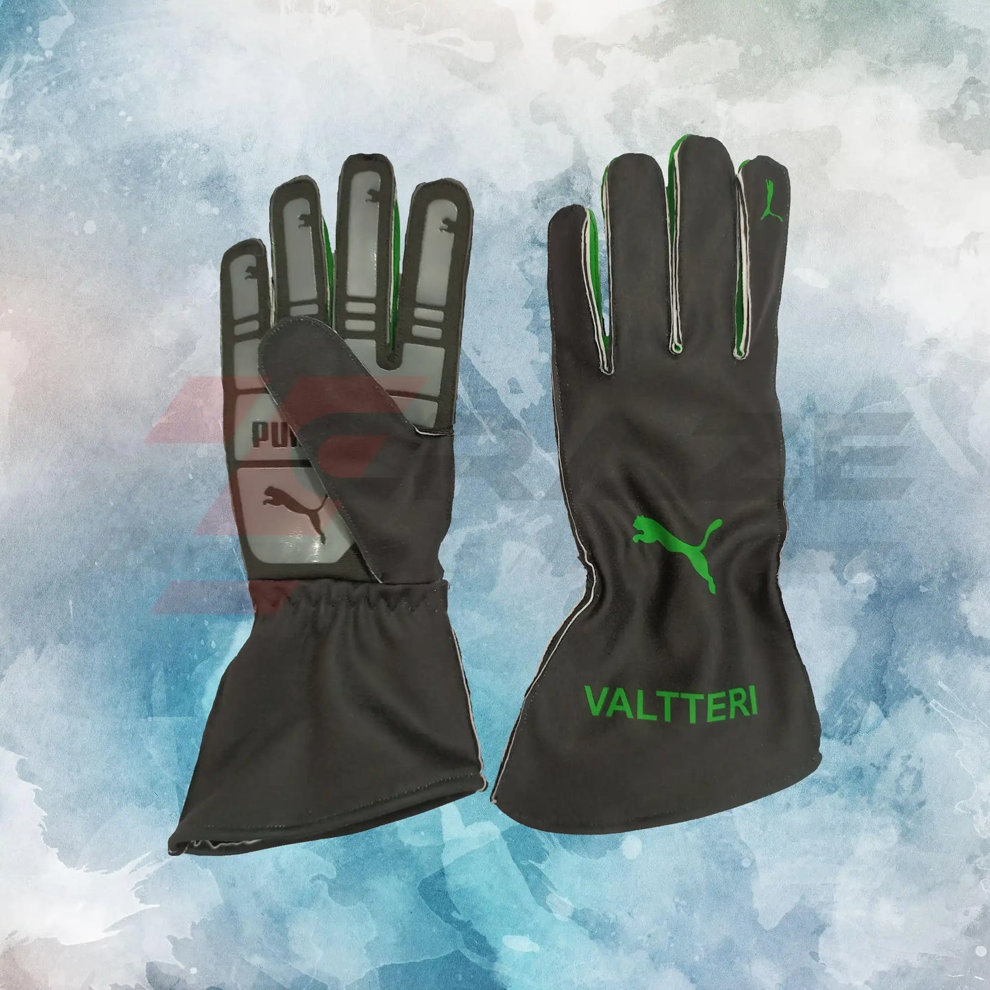 2024 Kick Sauber F1 Racing Team Replica Gloves / Valtteri Bottas Kick Sauber Formula One Racing Replica Gloves