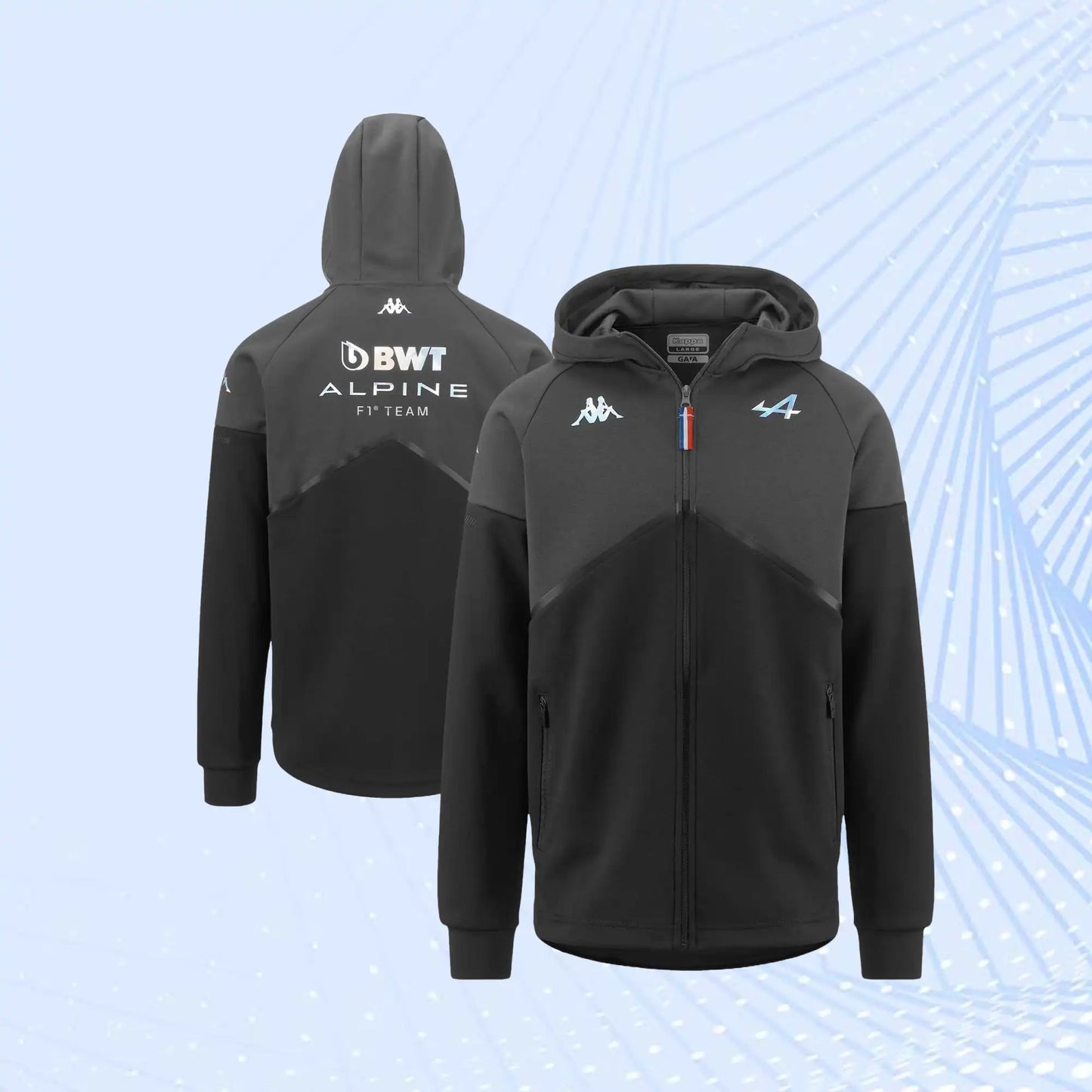 BWT Alpine F1 Team Fanwear Full Zip Hoodie