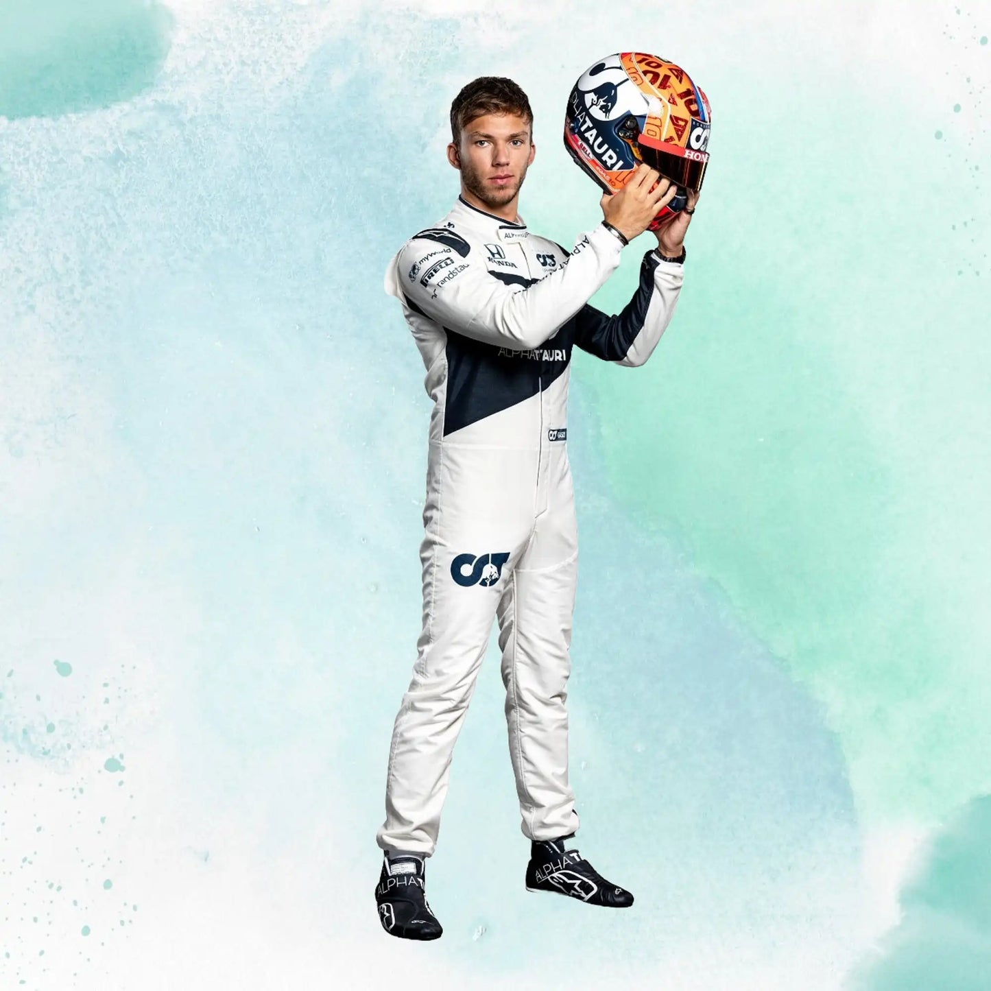 AlphaTauri Pierre Gasly 2021 F1 Team Replica Racing Suit