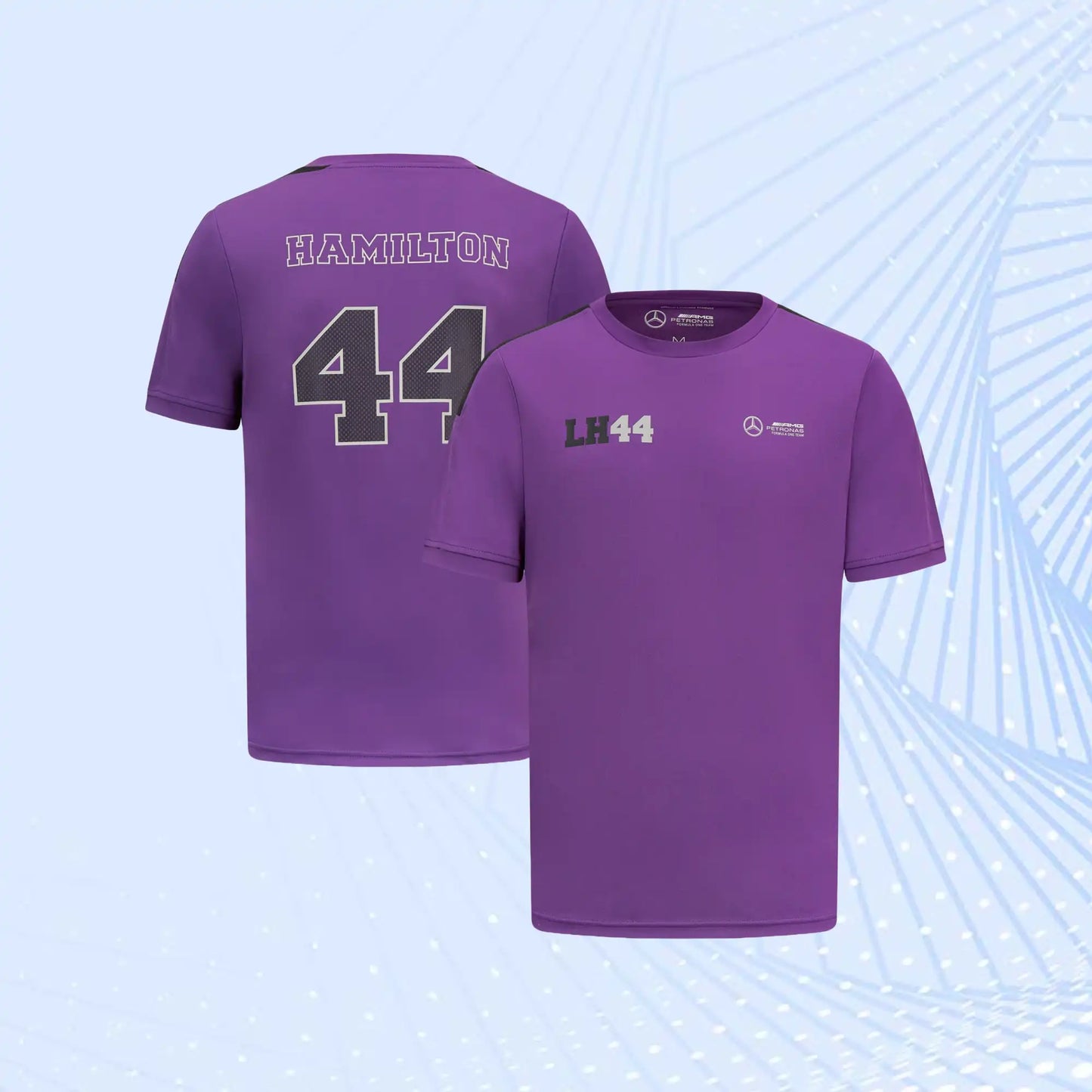 Lewis Hamilton 44 Mercedes AMG Petronas F1 Sports T-Shirt