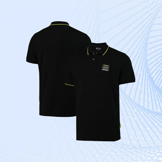 Aston Martin Aramco Cognizant F1 Lifestyle Polo - Black