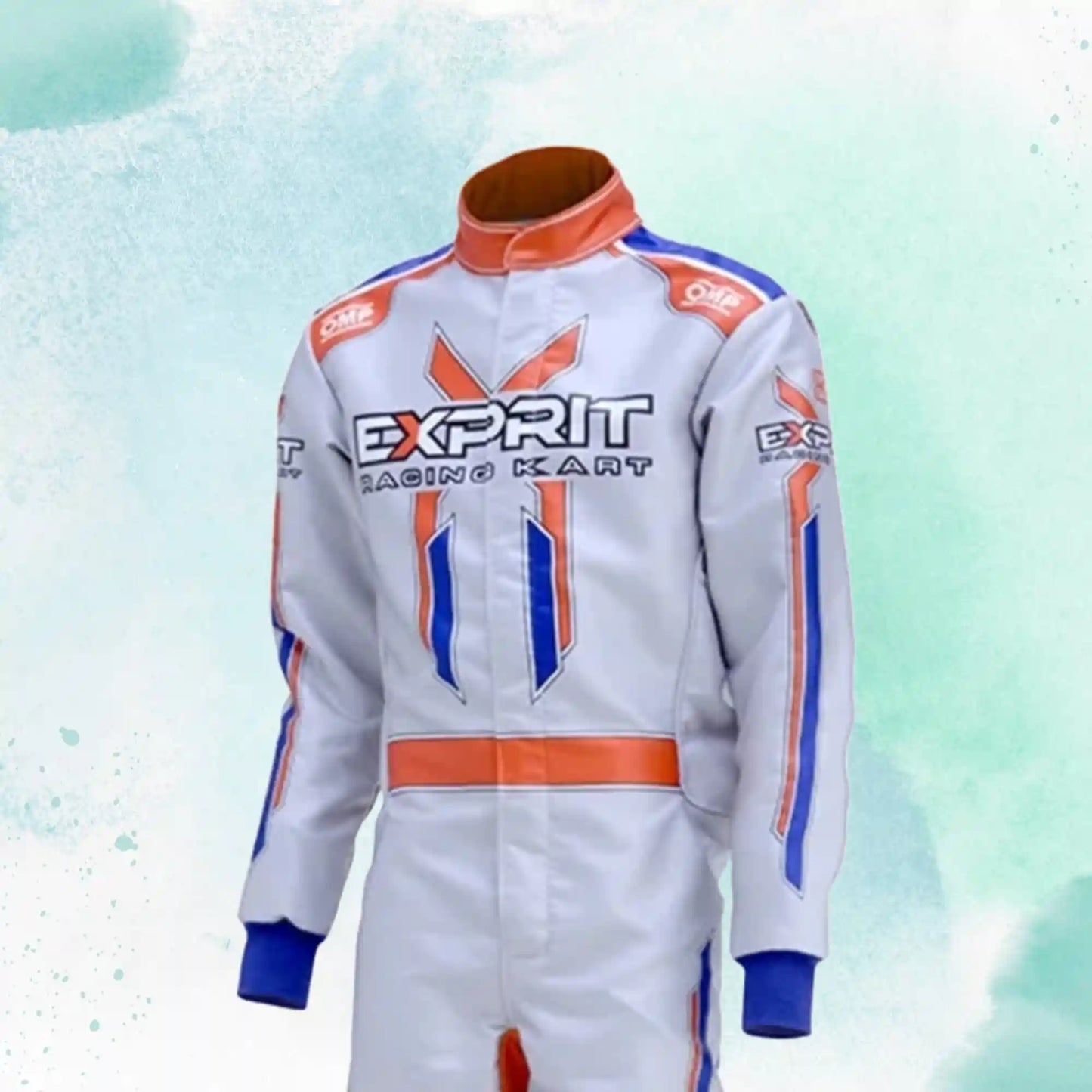 Exprit Driver Overall OMP 2022 Go Kart Replica Racing Sublimation Printed Suit