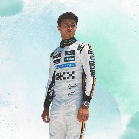 2025 New Lando Norris Monaco Grand Prix McLaren F1 Team Replica Racing Suit