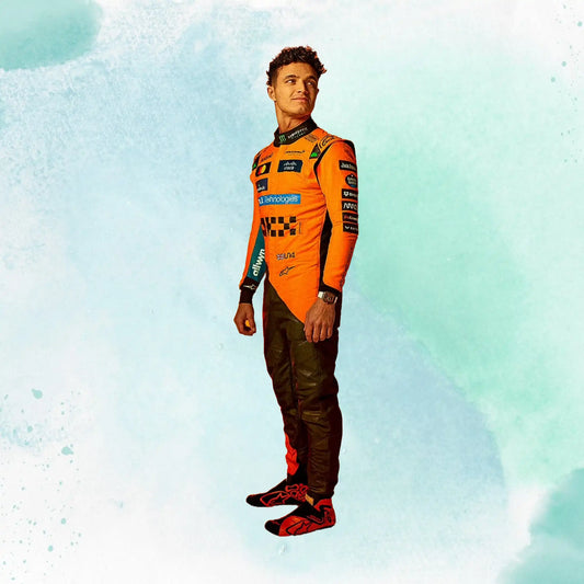 2025 New Lando Norris McLaren F1 Team Replica Racing Suit