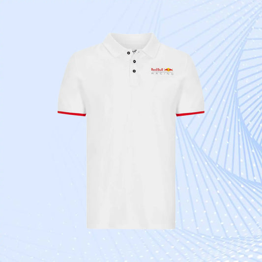Oracle F1 Red Bull Racing Classic Polo - White Team Wears