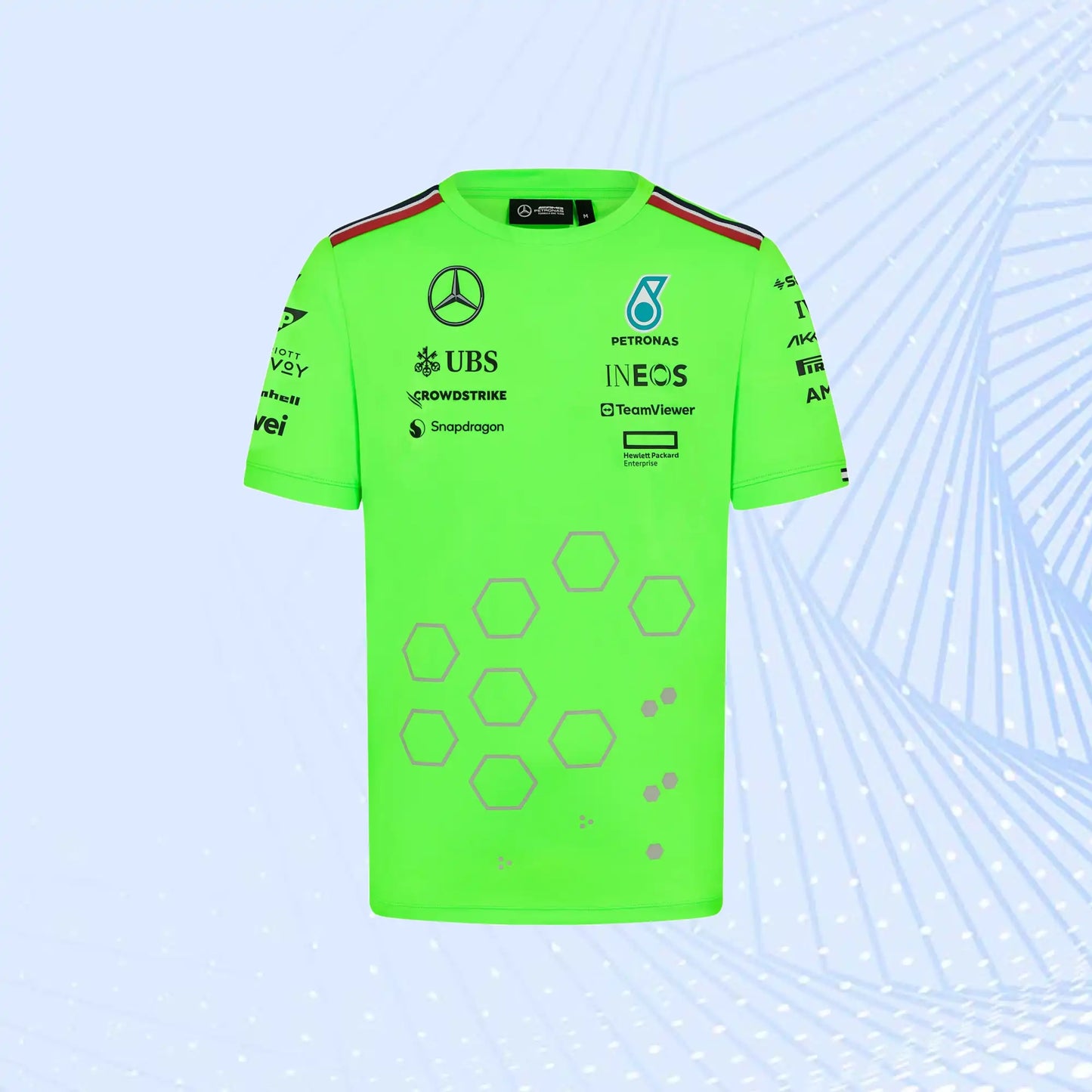 2024 Set Up Mercedes AMG Petronas F1 Team T-Shirt