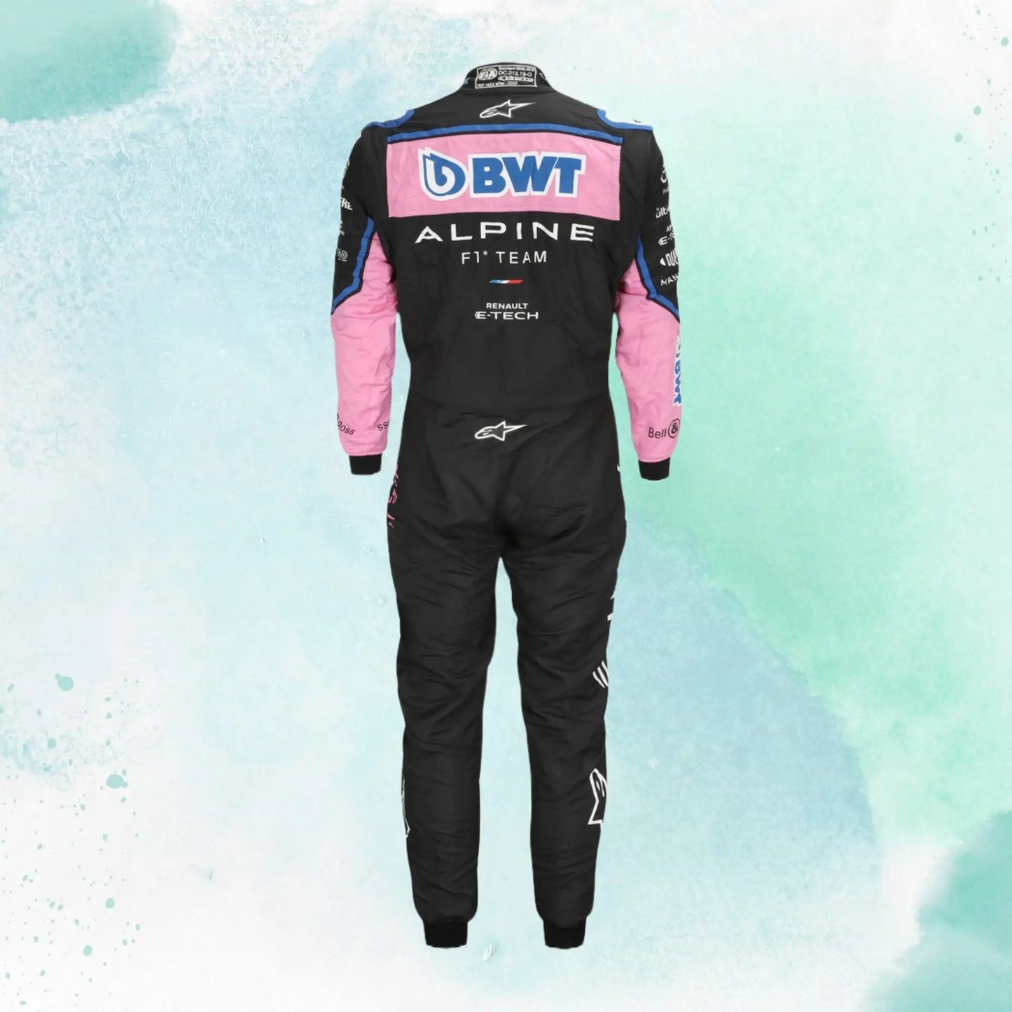 Fernando Alonso 2022 BWT Italian GP Replica Racing Suit F1 Team Alpine