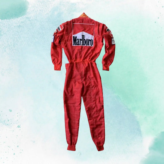 Michael Schumacher 2005 World champion Ferrari F1 Replica Embroidery Race Suit