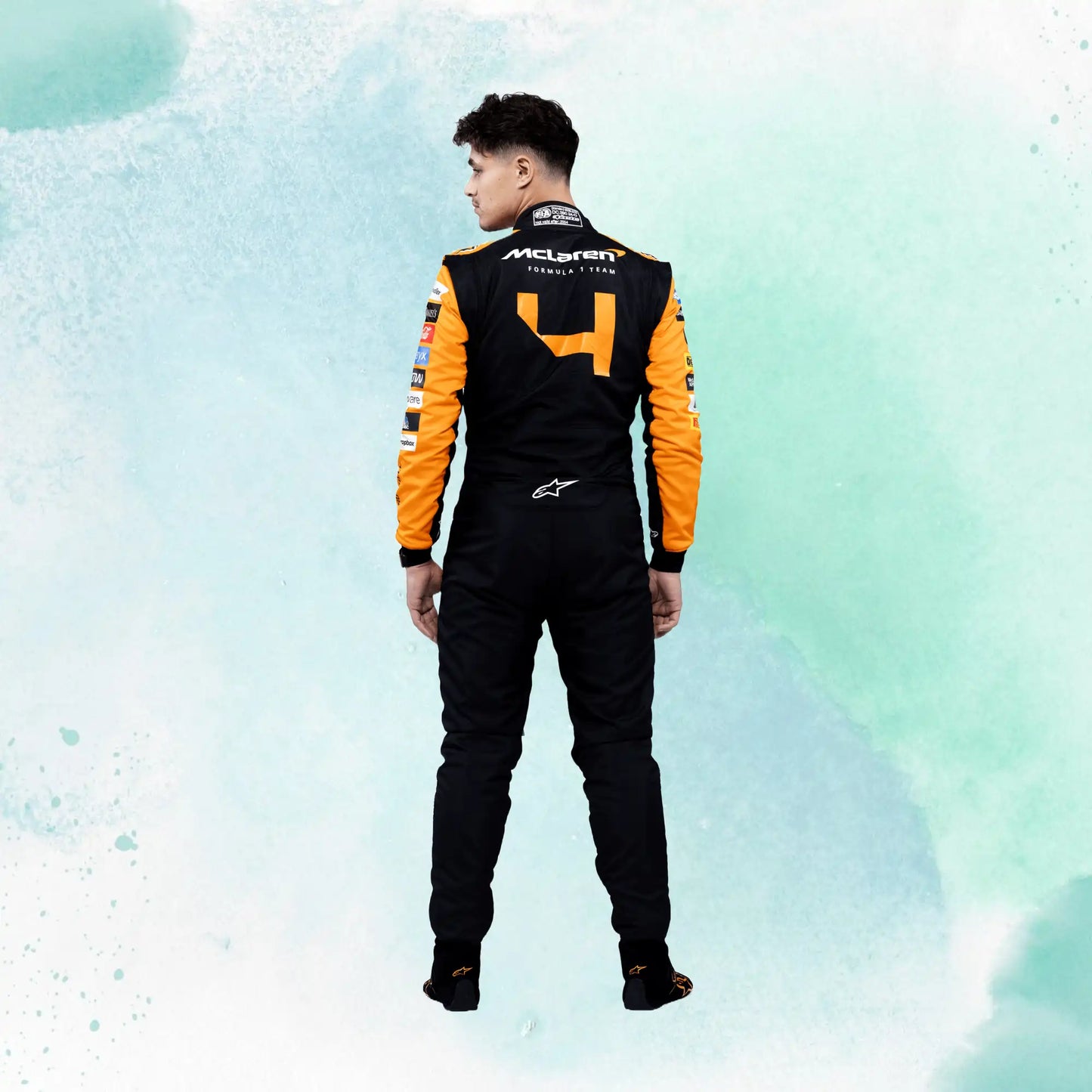 2024 New Lando Norris McLaren F1 Team Replica Racing Suit
