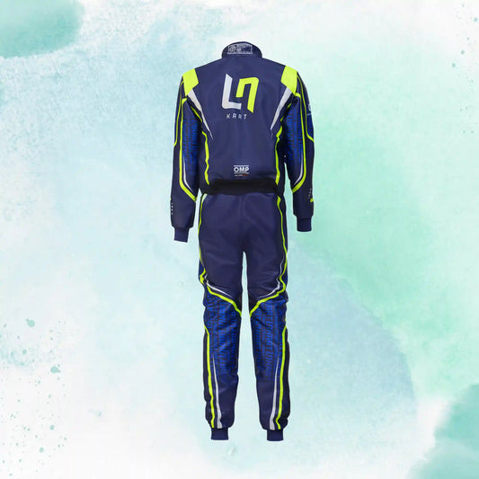 New 2022 LN Kart Suit OMP Overall Replica Karting Suit