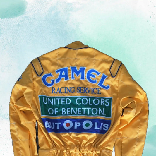 Michael Schumacher 1992 Embroidery / Patch Replica Race Suit / Benetton F1