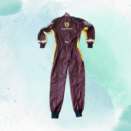 Charles Leclerc 2020 F1 Ferrari 1000 GP Replica Embroidery Replica Race Suit