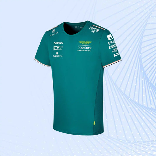 Aston Martin Aramco Cognizant F1 2023 Official Team T-Shirt