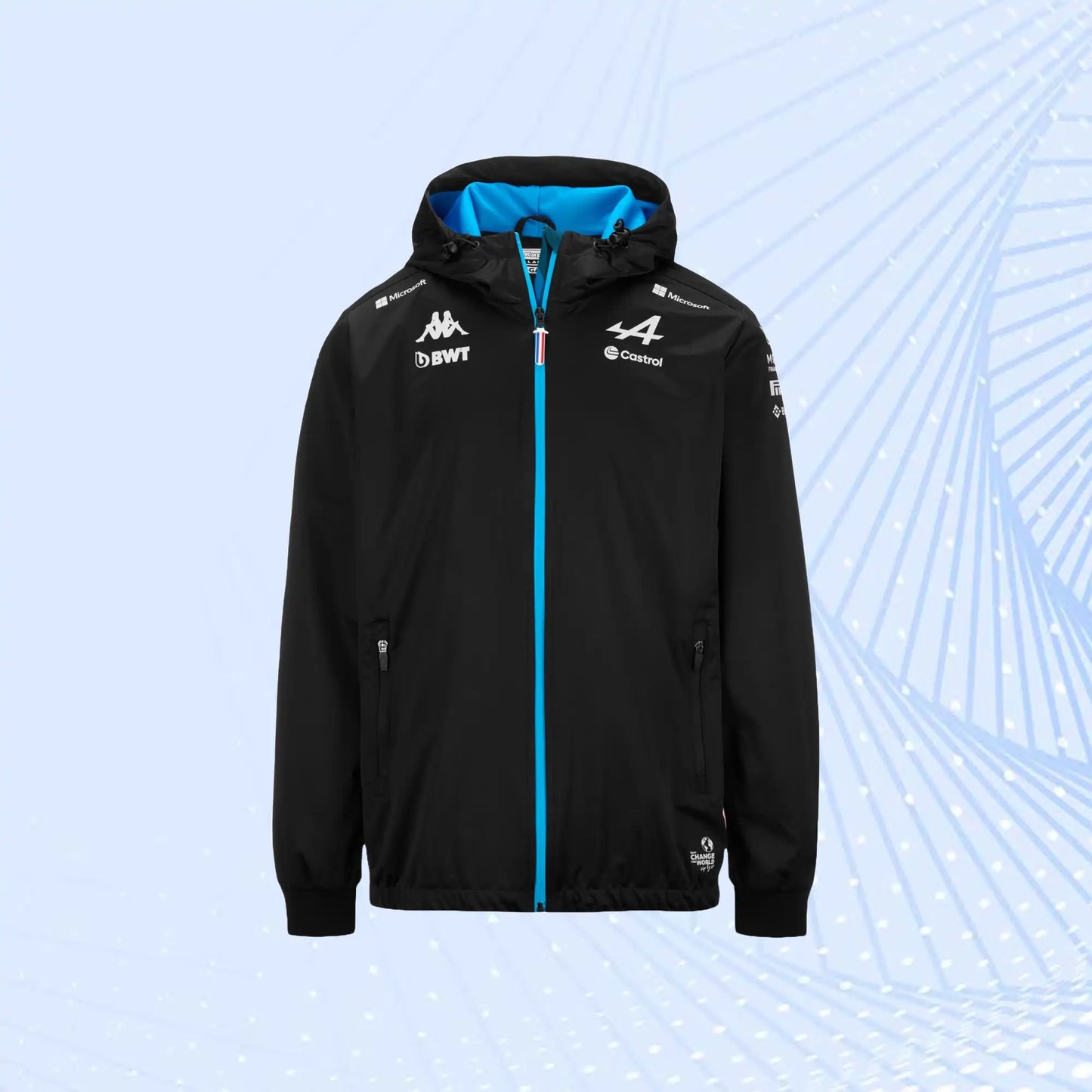 New 2024 F1 Team BWT Alpine Rain Jacket