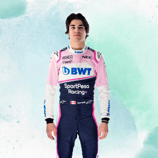 2019 Lance Stroll BWT F1 Team Alpine Replica Racing Suit
