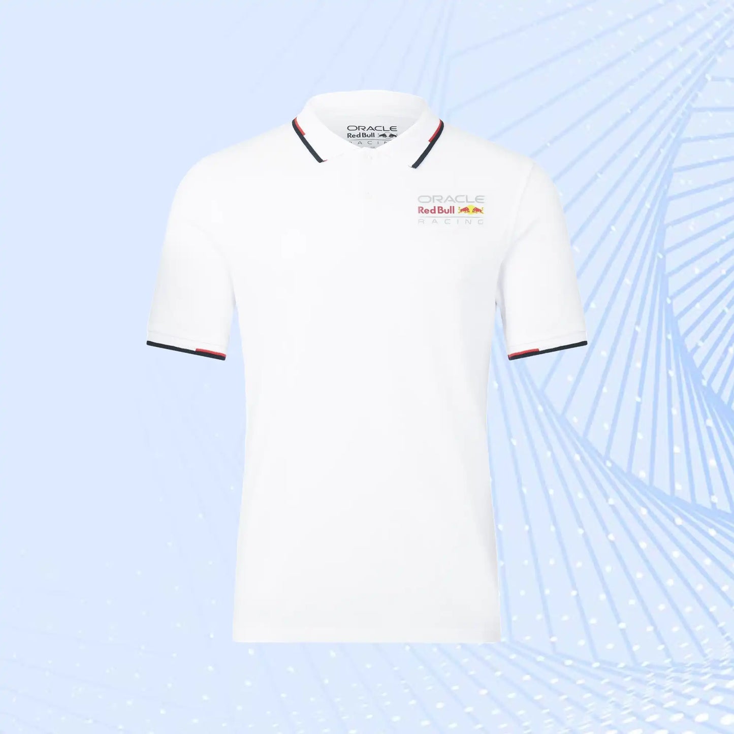 Oracle Red Bull Racing Core Polo - White - Unisex F1 Racing