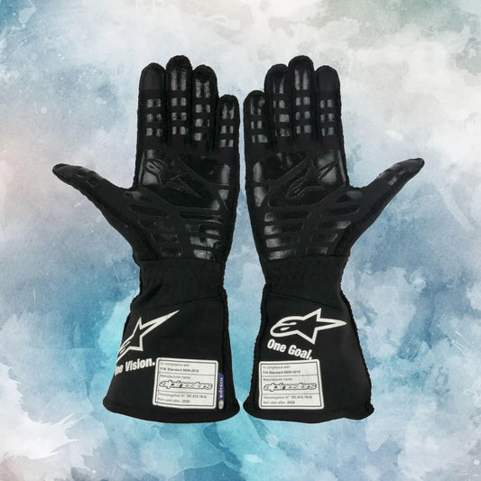 2021 Fernando Alonso Alpine F1 Gloves / Fernando Alonso Alpine F1 Gloves Replica Race Gloves