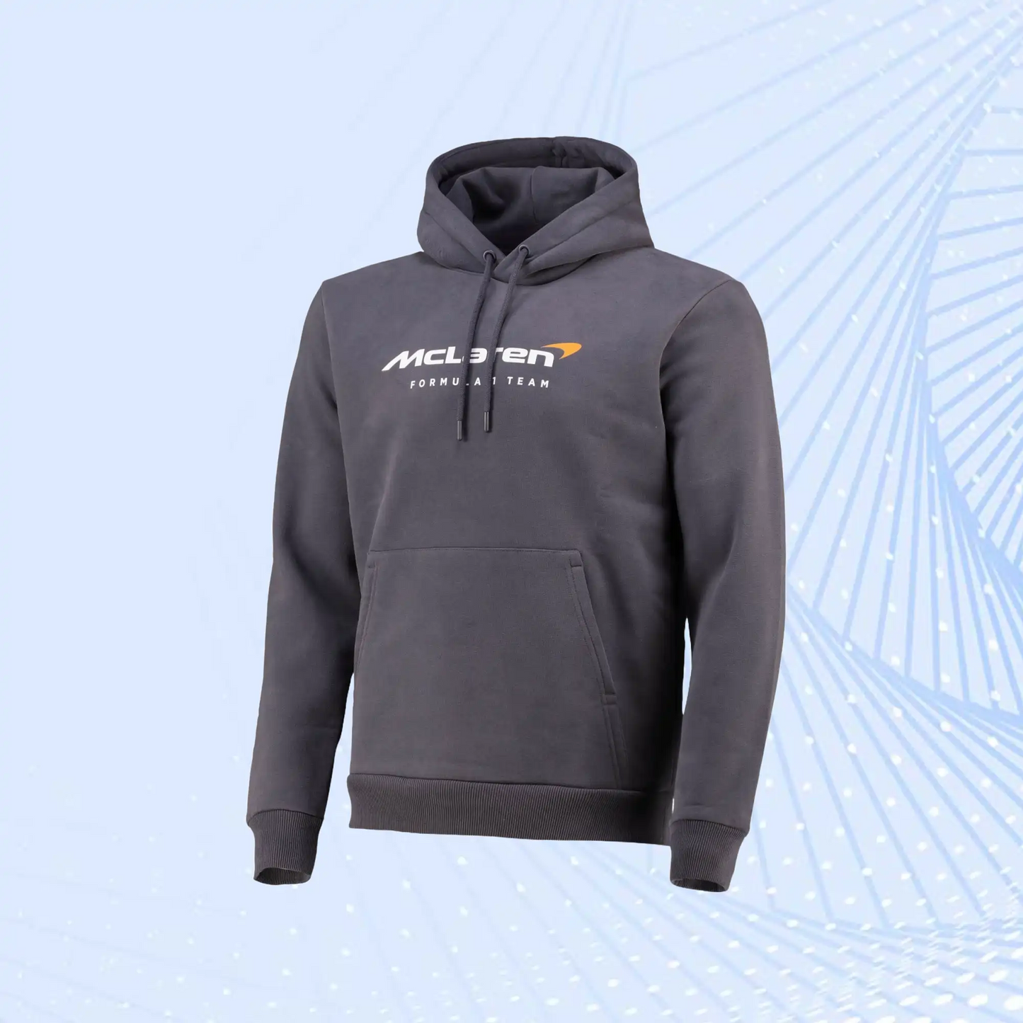 McLaren Essential Logo Hoodie - Grey